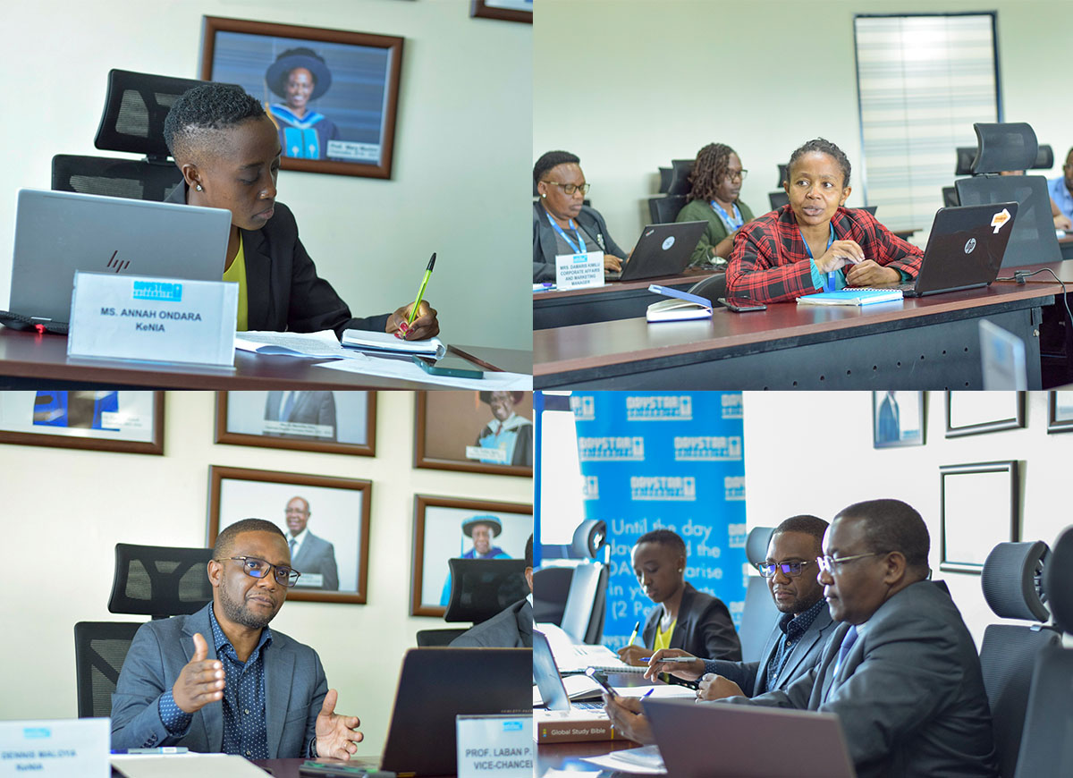 Daystar University Students present Innovation Projects to Kenya National Innovation Agency (KeNIA)