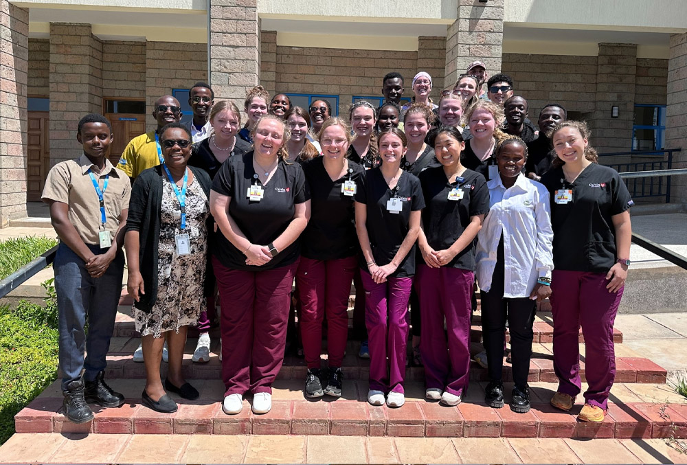 Calvin University visit Daystar University for Nursing Exchange program