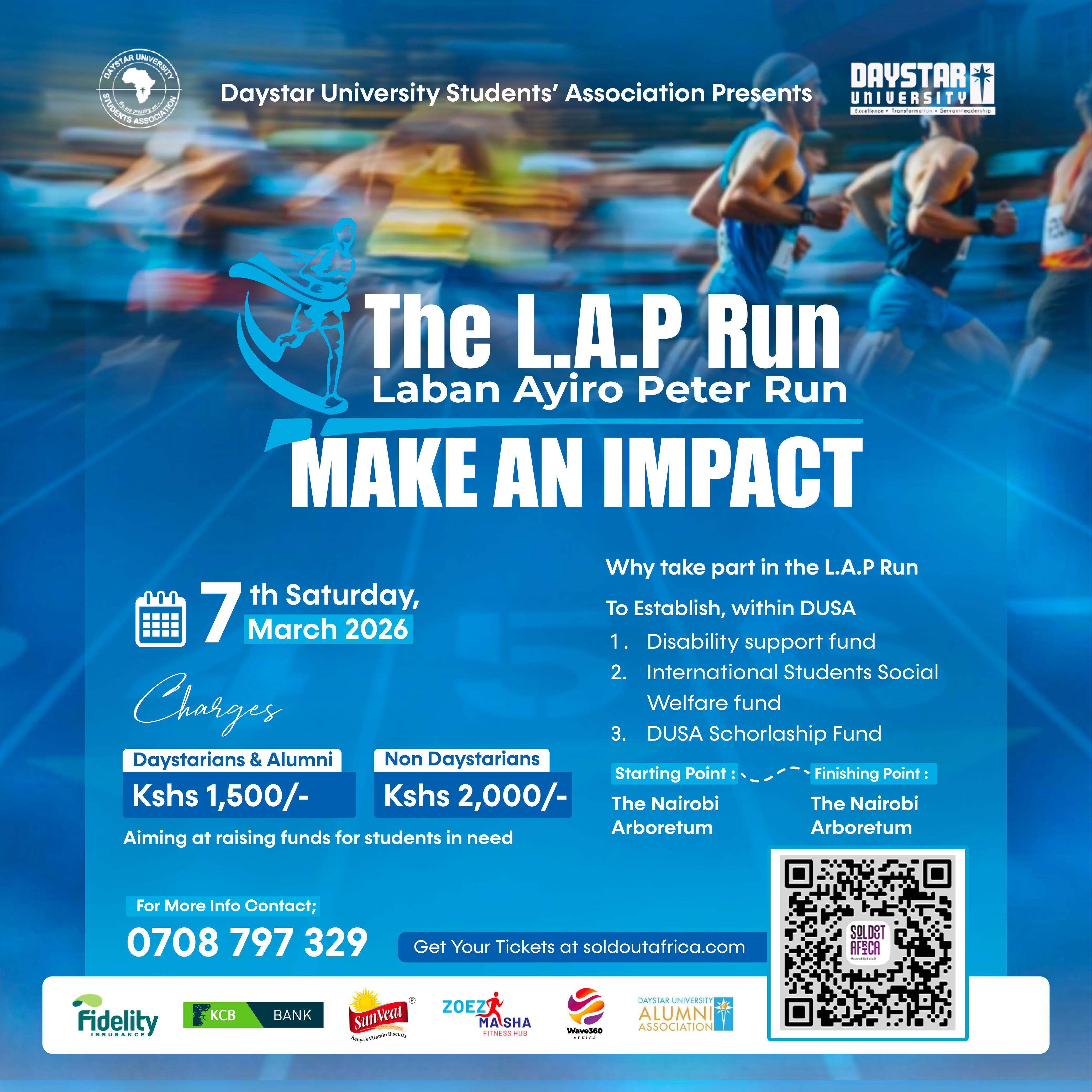 L.A.P Run 2026 Official Poster